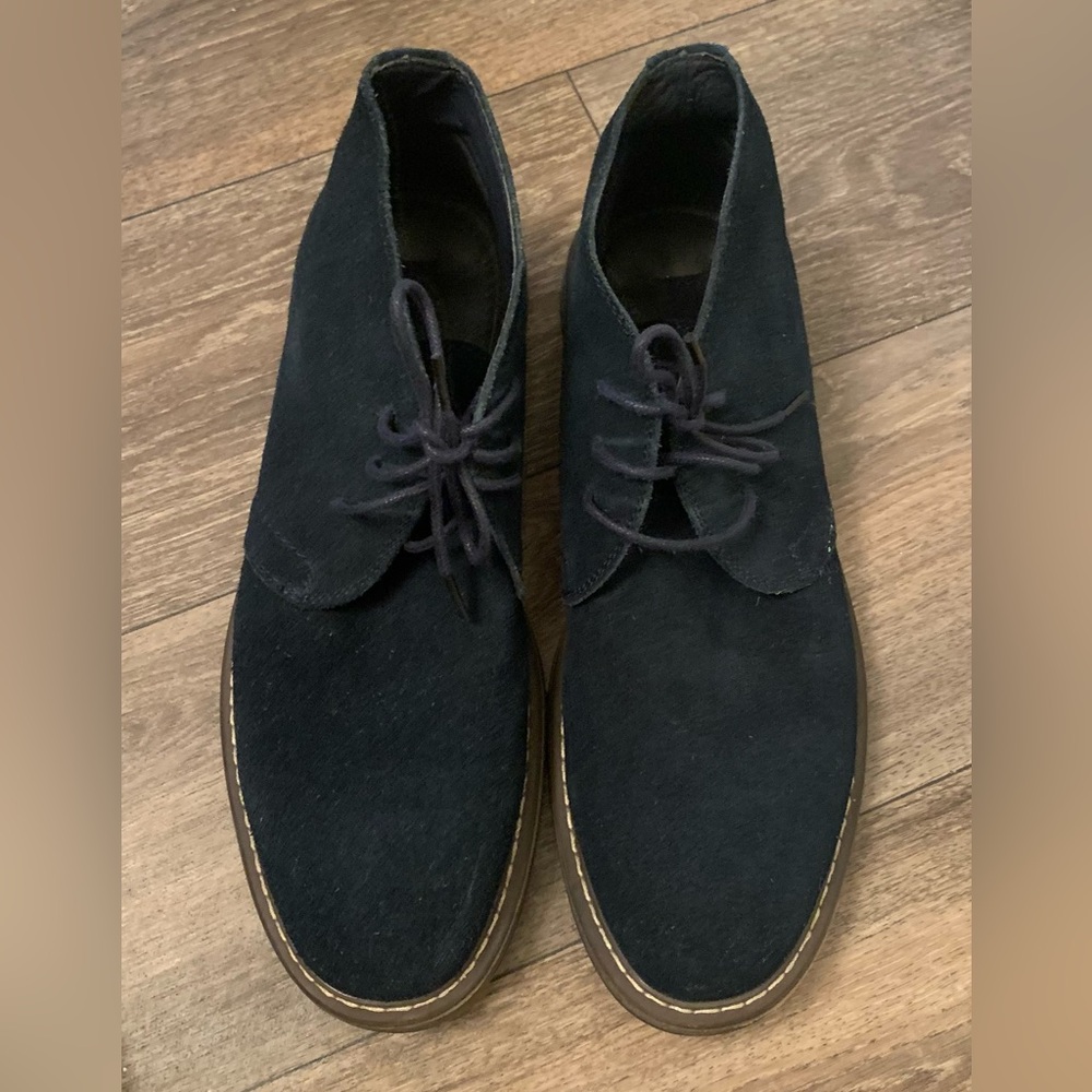 Joseph Abboud Men's Chukka Suede Blue Boots Size 10
Excellent Condition